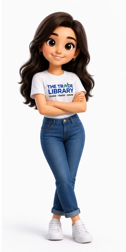 The Trade Library mascot